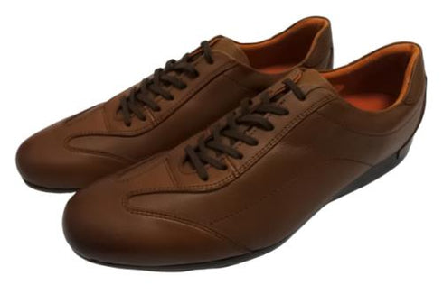 【KANEKA designo7001 ブラウン】幅広4E 日本製本革タウンウォーキングシューズ